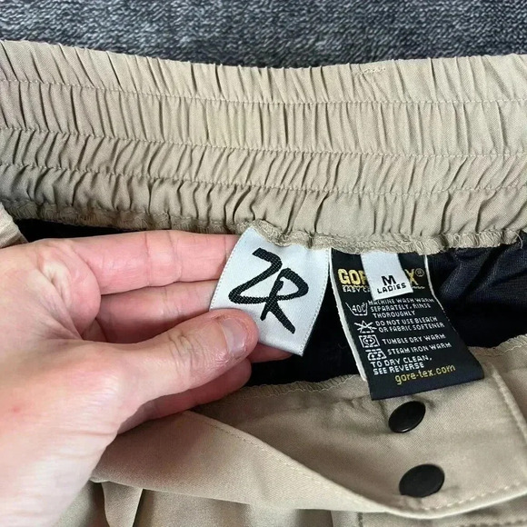 ZR Zero Restriction Gore-Tex Golf Water Resistant Pants Brown Women's M - Picture 4 of 15